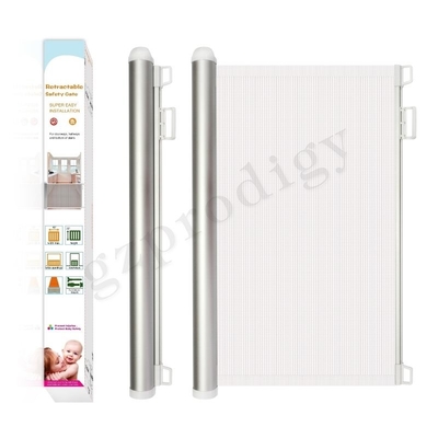 Mesh Pet Gate Retractable Extra extensible desprendible Multiscene ancho
