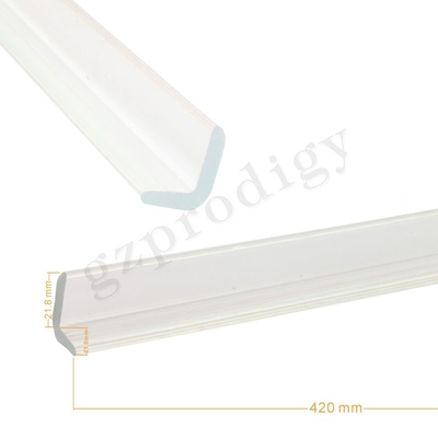 Protector de borde transparente robusto del OEM, protectores de la esquina autos-adhesivo de la prenda impermeable