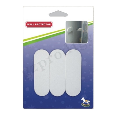 Prodigy EVA+PU forma de banda blanca silenciosa y amortiguadora pared puerta del parachoques