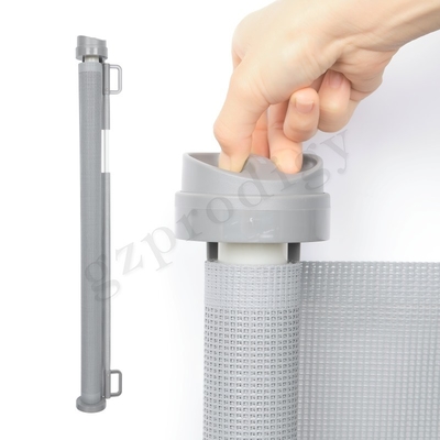 malla respetuosa del medio ambiente de las puertas ABS+PVC de la seguridad del bebé del 130x87.5x8.5cm