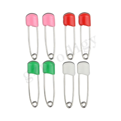 Prodigy 8 Pcs Muñecos Eco - Amigo de la Cabeza del Pín de plástico con cerraduras de seguridad para bebés Colorido