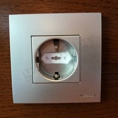 Cubierta de toma de corriente eléctrica a prueba de bebés Cubierta de seguridad de toma de ABS