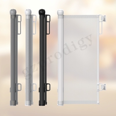 Puerta expandible de 71 pulgadas de ancho extra Puerta de seguridad retráctil exterior
