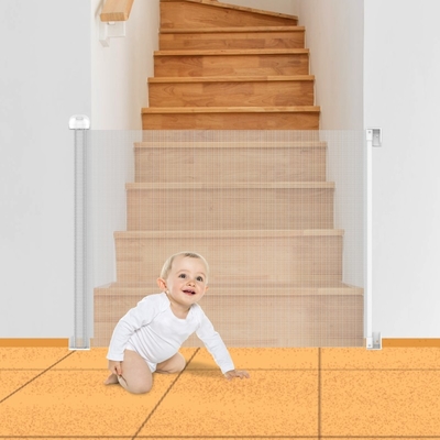 Puerta de seguridad para bebés Puerta retráctil Puerta de escaleras de seguridad para mascotas