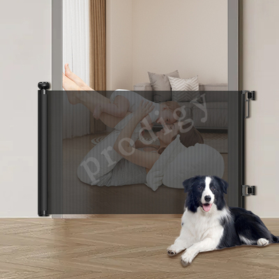 Puerta de seguridad para bebés y mascotas para protección de paredes de escaleras