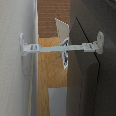 La seguridad anti desmontable de los muebles de la extremidad ata con correa multiusos antiusura