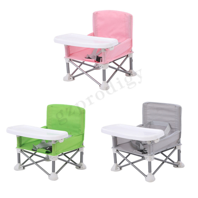 Silla plegable del bebé de la aleación de aluminio con Tray Multicolor Portable