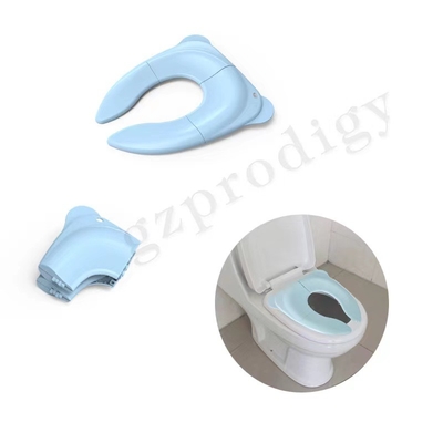 Tamaño compacto, fácil de llevar, asiento de entrenamiento para orinal de bebé, cubierta de asiento plegable para orinal