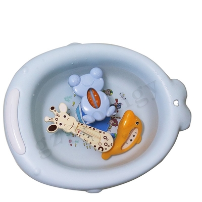 Niños plásticos respetuosos del medio ambiente de Prodigy que flotan y termómetro del agua de la tina para el baño del bebé