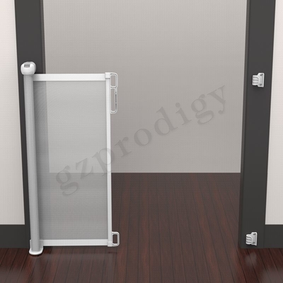 Peso ligero Mesh Pet Gate For Stairs retractable al aire libre extensible del OEM