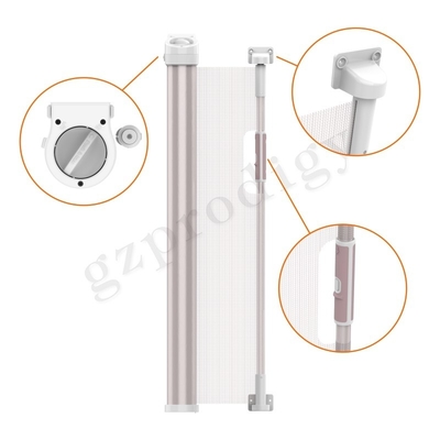 Marco retractable de Mesh Baby Safety Gates Aluminum para los vestíbulos