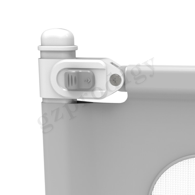 Elevación desmontable visible de Grey Iron Baby Bed Rail verticalmente