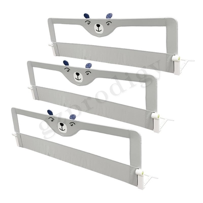Portátil para utilizar el carril extralargo respirable de la cama de Mesh Cartoon Protect Baby Safety