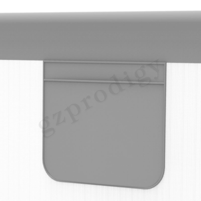 Longitud portátil resistente plegable los 2.2m de Mesh Bed Safety Barrier Abrasion