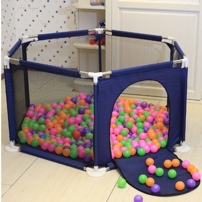 Bebé portátil Playard del bebé de Prodigy de la tela multicolora portátil hexagonal de Playard Oxford