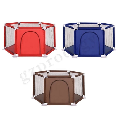 Bebé portátil Playard del bebé de Prodigy de la tela multicolora portátil hexagonal de Playard Oxford