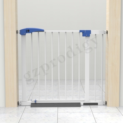 Puerta práctica de la barrera del bebé de Multiscene, paseo del metal ISO9001 a través de la puerta de la seguridad
