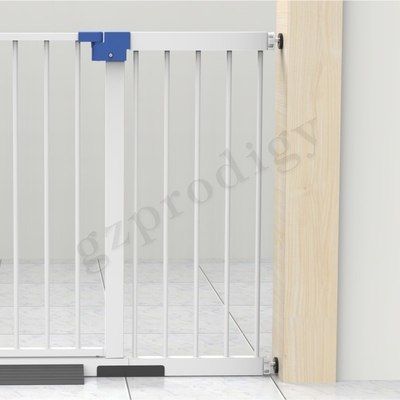 Puerta extensible del bebé de 11,85 pulgadas, puerta del perro del metal de Ecofreindly para las escaleras