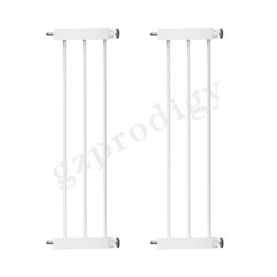 Prodigy Puerta de metal para bebés expandible de escenas múltiples 20x76.5cm Color blanco Sin perforación