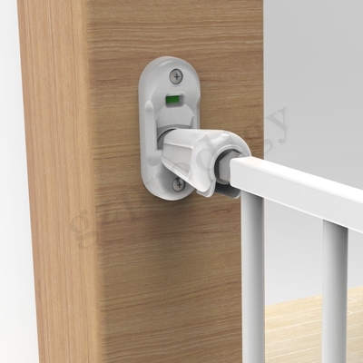 Puerta extensible del perro del metal del ABS para ajustable práctico de la entrada