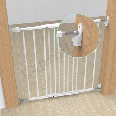 Puerta extensible del perro del metal del ABS para ajustable práctico de la entrada