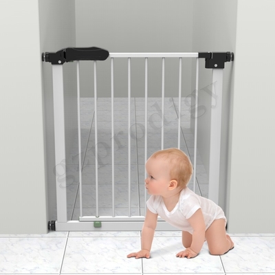 Puerta del metal del niño de la altura los 74cm Multiscene, puerta del bebé de la cocina para las entradas