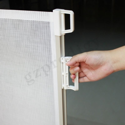 Mesh Pet Gate Retractable Extra extensible desprendible Multiscene ancho
