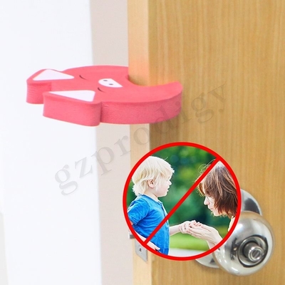 Abrasión anti de Door Stop Nonslip de la espuma del finger del guardia ligero del pellizco