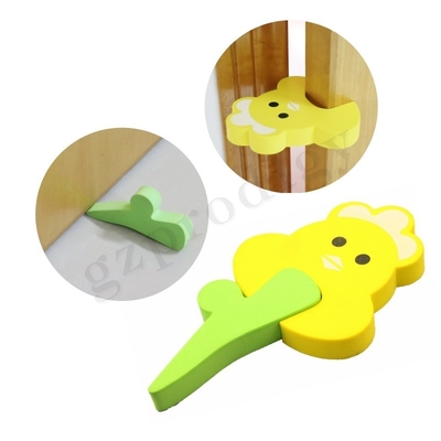 Guardia robusto suave Door Stopper Childproof del pellizco del finger no tóxico