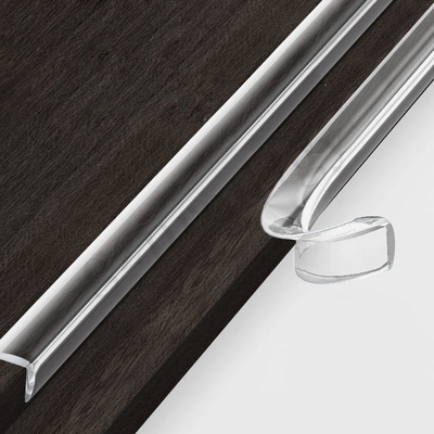 Uso transparente robusto Cuttable para el protector de borde de la protección de la seguridad del bebé