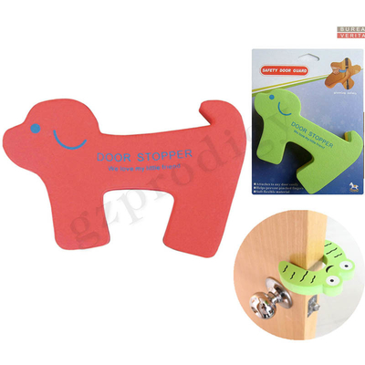 Guardia inodoro Multicolor Practical EVA Material del pellizco del finger de la puerta