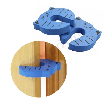 Precio de fábrica Tapón de puerta de espuma EVA antideslizante, protectores de seguridad inodoros para puertas