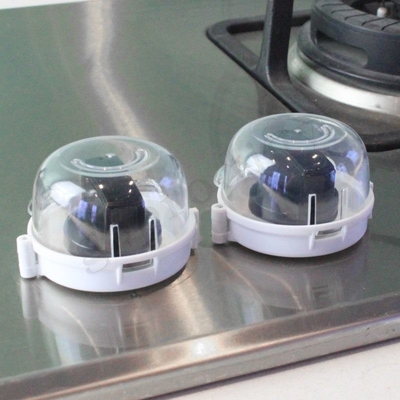 Cubierta plástica del gas de la cocina de la seguridad del bebé del protector del botón del horno de la estufa