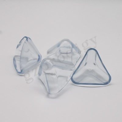 Protectores de la esquina del plástico transparente antideslizante del PVC, topes de la esquina multifuncionales de la seguridad