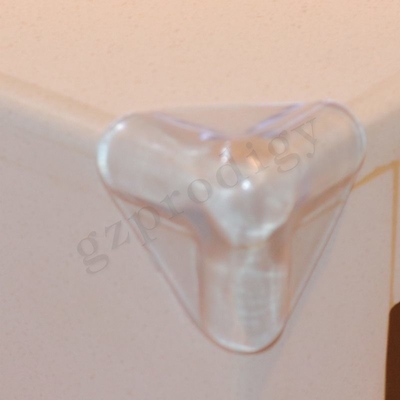 Protectores de la esquina del plástico transparente antideslizante del PVC, topes de la esquina multifuncionales de la seguridad