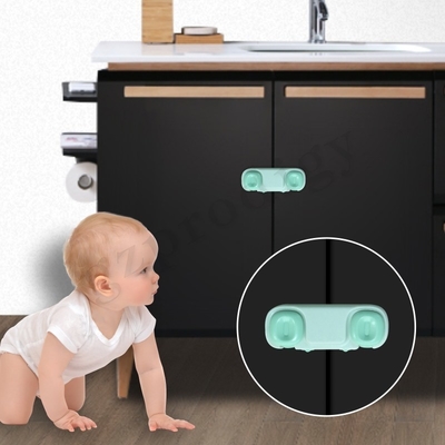 Cerradura de seguridad a prueba de niños del bebé del ABS para el artículo multifuncional de los gabinetes