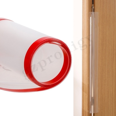 Guardia transparente Protector Nontoxic Durable del pellizco del finger de la puerta de los PP