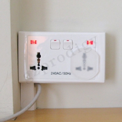 El enchufe eléctrico desprendible del mercado cubre transparente no tóxico de Babyproof