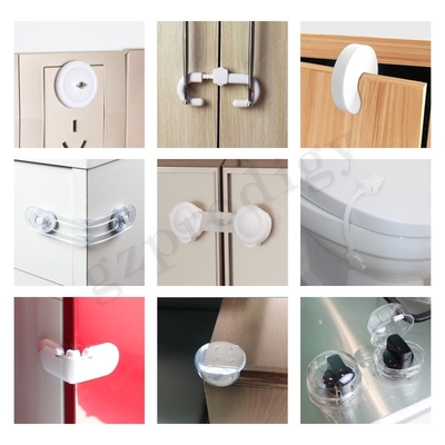 Cerradura de seguridad práctica del bebé de Multiscene de los niños del PVC de Prodigy de seguridad de los equipos adhesivos de las cerraduras