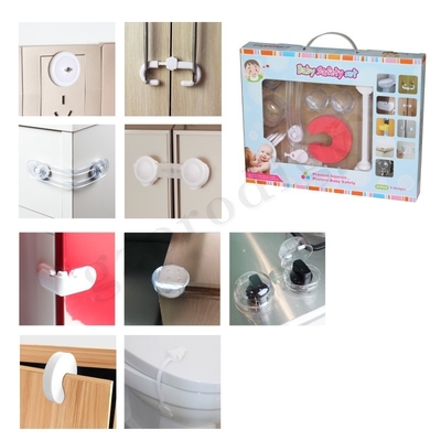Cerradura de seguridad práctica del bebé de Multiscene de los niños del PVC de Prodigy de seguridad de los equipos adhesivos de las cerraduras