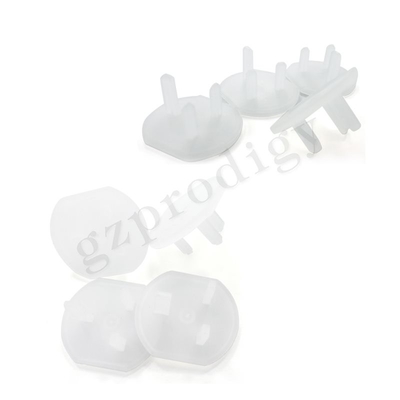 Cubiertas a prueba de niños del enchufe del mercado Pin Socket Protector Cover Anti de la colisión transparente de Prodigy