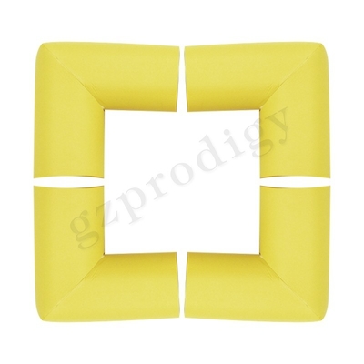 Precio de fábrica 8 mm espesor de plástico de borde de protección multicolor para el rincón de los muebles