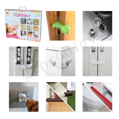 Venta caliente PVC no tóxico ABS cerradura de seguridad para bebés polivalente para el salón