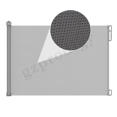 Puertas de seguridad para bebés retráctiles para interiores de 33&quot; de altura 71&quot; de ancho Material de PVC ABS