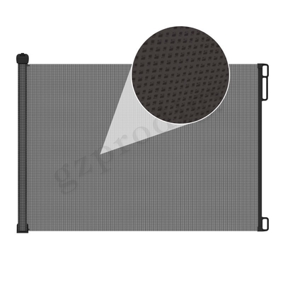 Puertas de seguridad para bebés retráctiles para interiores de 33&quot; de altura 71&quot; de ancho Material de PVC ABS