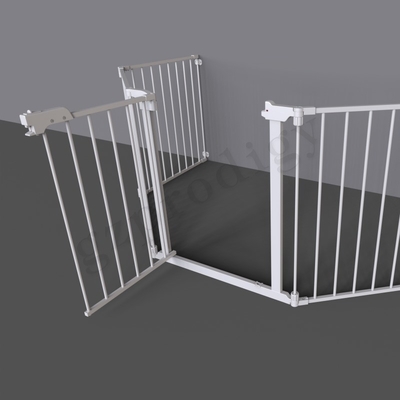 A prueba de niños multifuncional del metal del parque de niños plegable ajustable del bebé