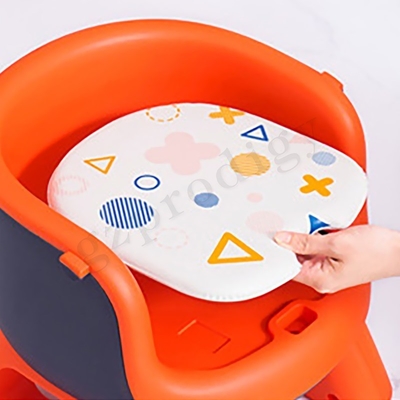 Aumentador de presión multiusos lindo divertido Seat de la silla plegable del bebé con la bandeja desprendible