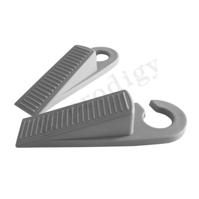 Cuña plástica de la puerta del resbalón anti de anzuelo anti de goma suave de la abrasión para la protección de la pared