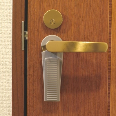 Cuña plástica de la puerta del resbalón anti de anzuelo anti de goma suave de la abrasión para la protección de la pared