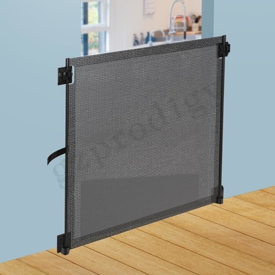 Prodigy Petproof Barrera de puertas retráctil para bebés Multicolor Ligero